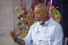 Leonardo Padura, en el Hay Festival de Segovia, hace quince días.