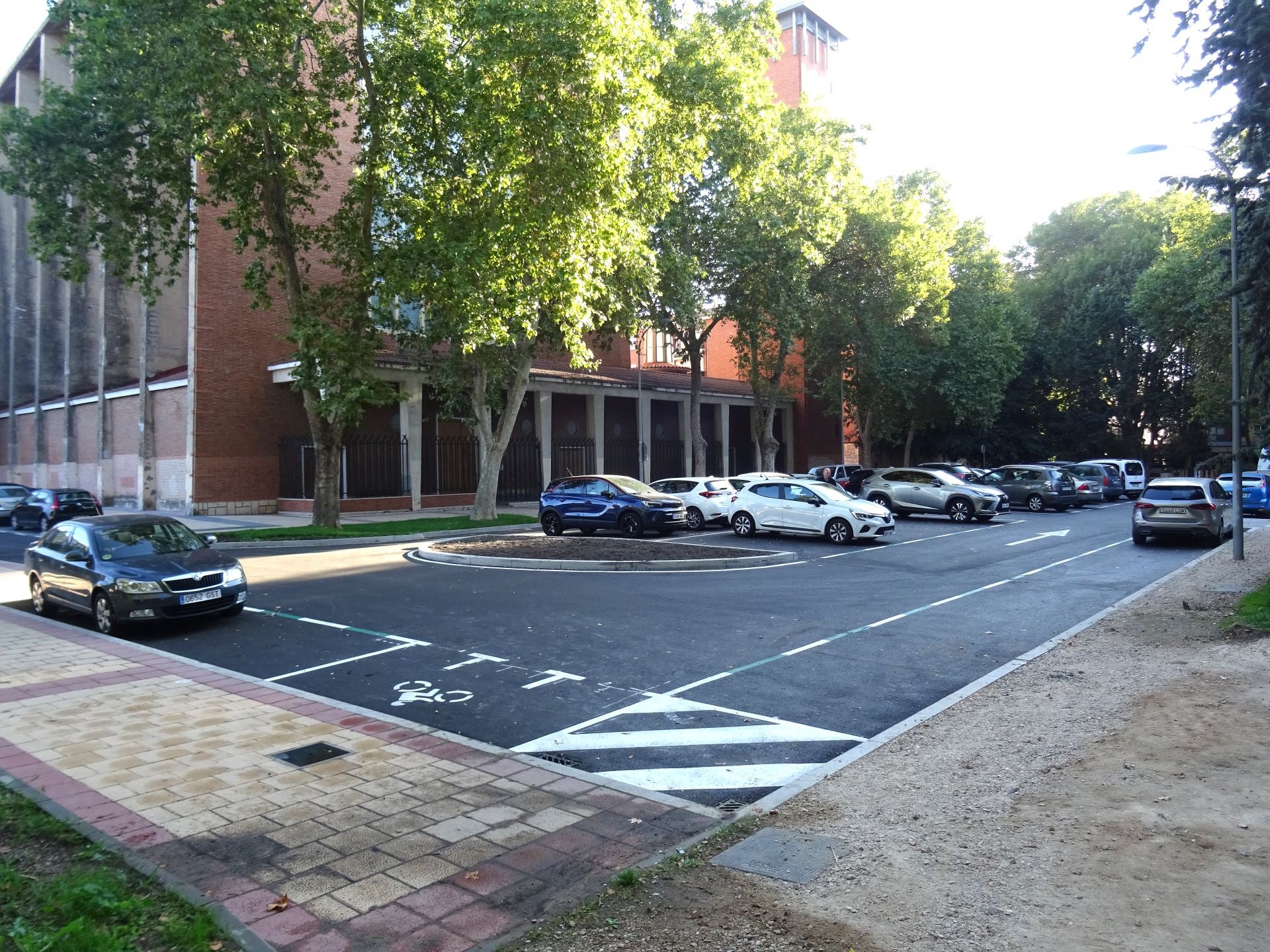 Las imágenes de las obras de reurbanización y reordenación del Cuatro de Marzo