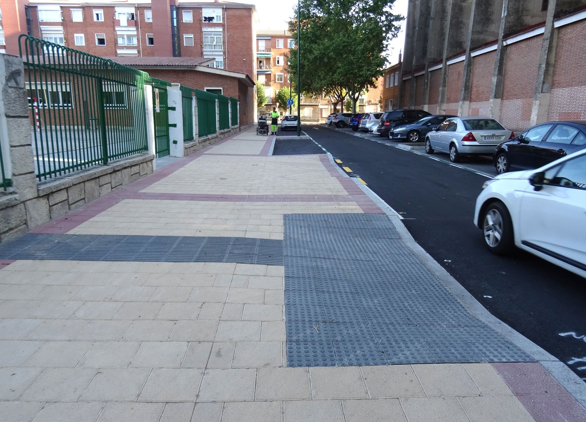 Las imágenes de las obras de reurbanización y reordenación del Cuatro de Marzo