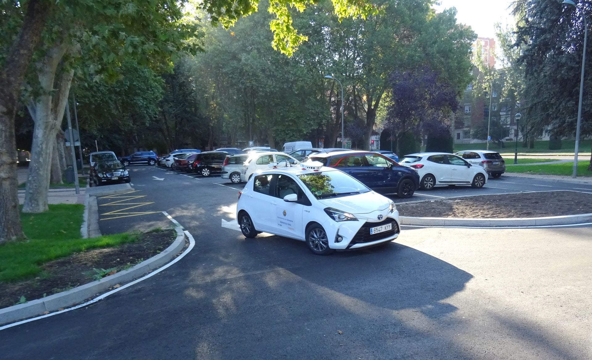 Las imágenes de las obras de reurbanización y reordenación del Cuatro de Marzo