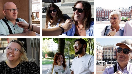 Algunos entrevistados en el centro de Valladolid sobre sus películas favoritas de Robert Redford.
