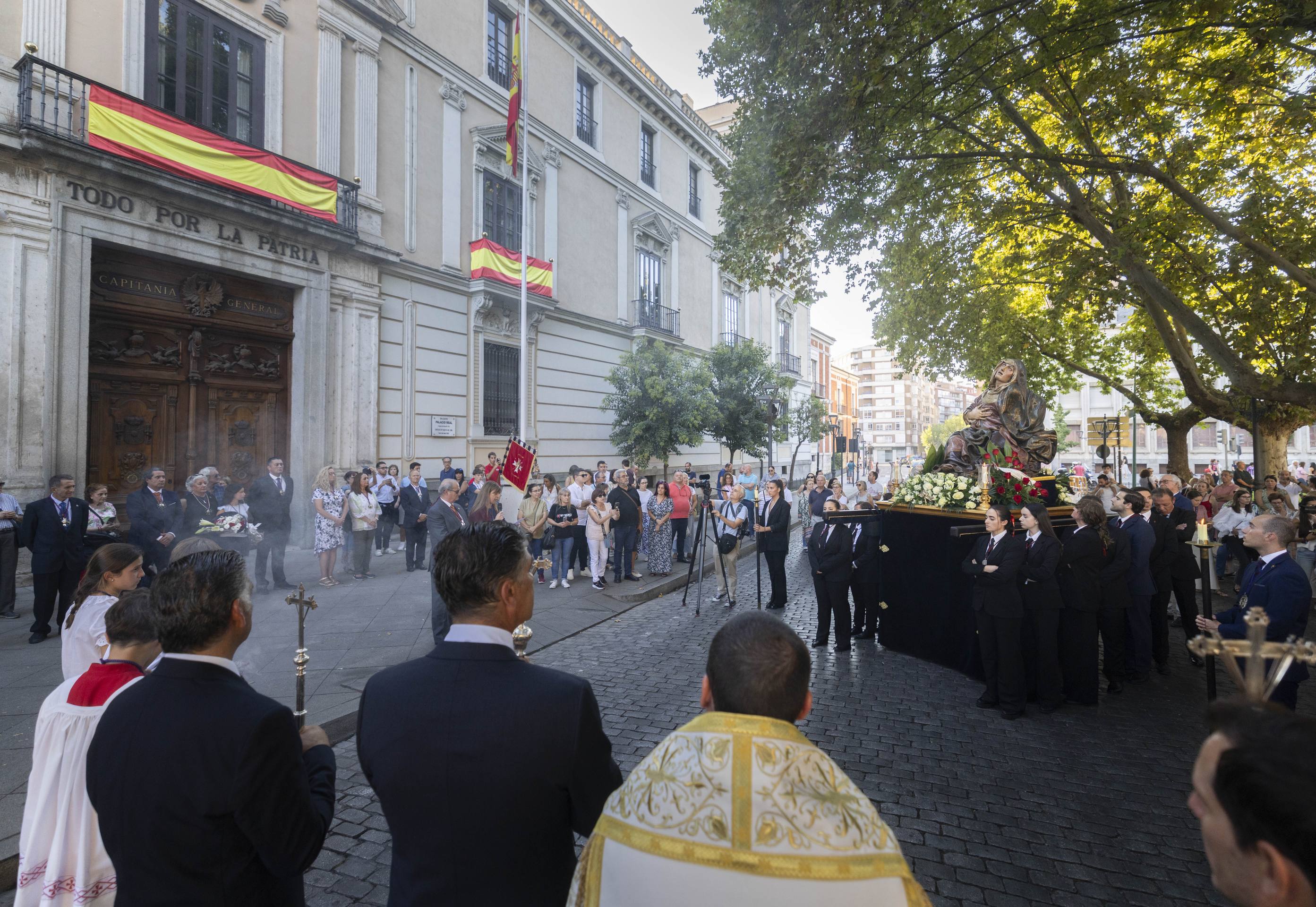 Las imágenes de la procesión de Nuestra Señora de las Angustias