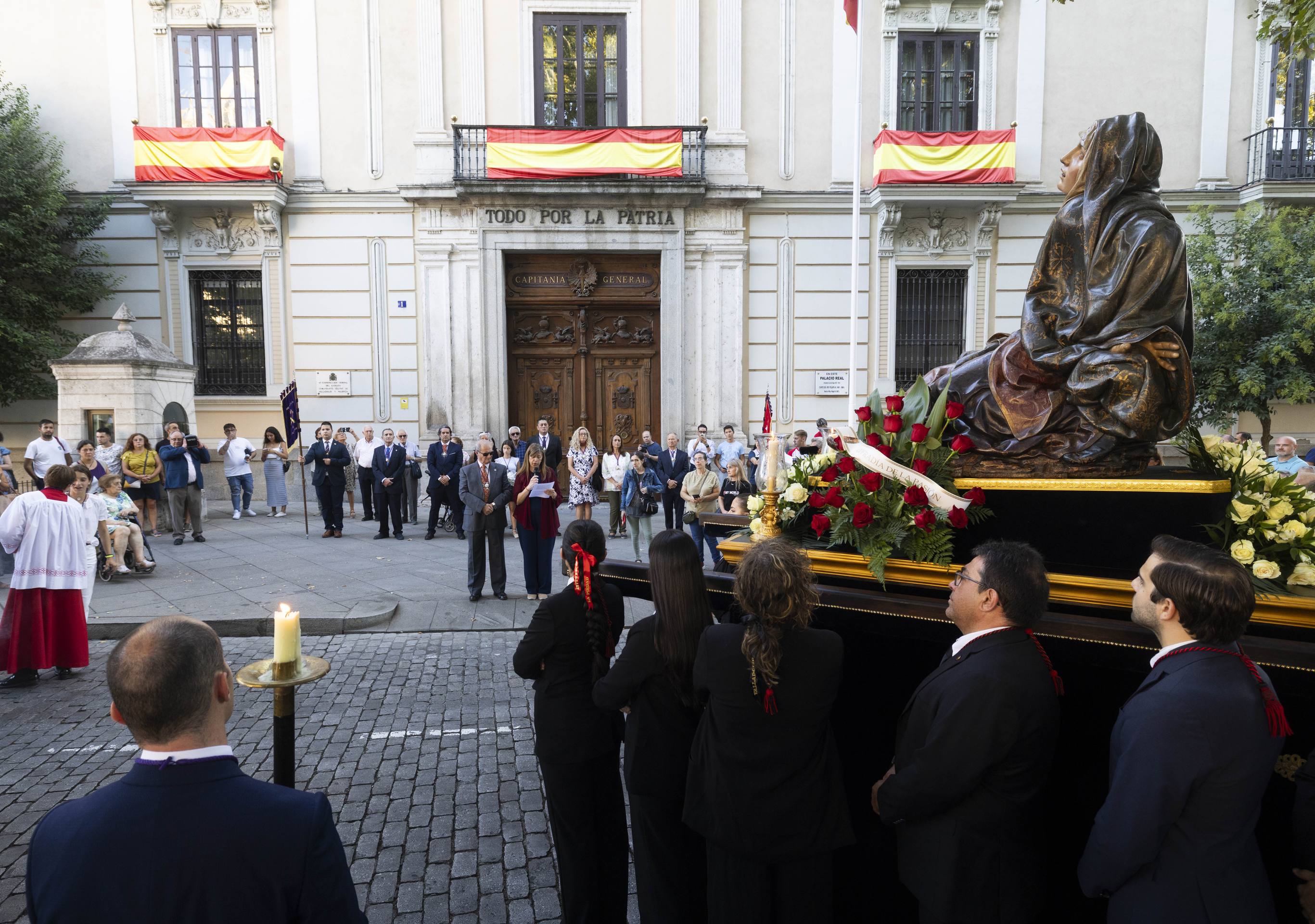 Las imágenes de la procesión de Nuestra Señora de las Angustias