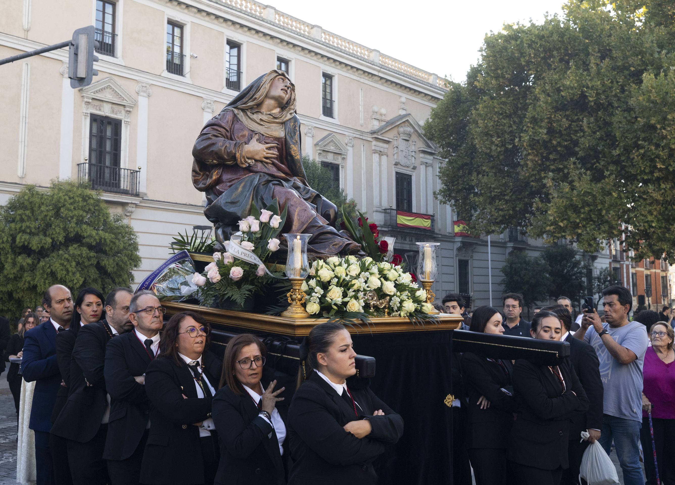 Las imágenes de la procesión de Nuestra Señora de las Angustias