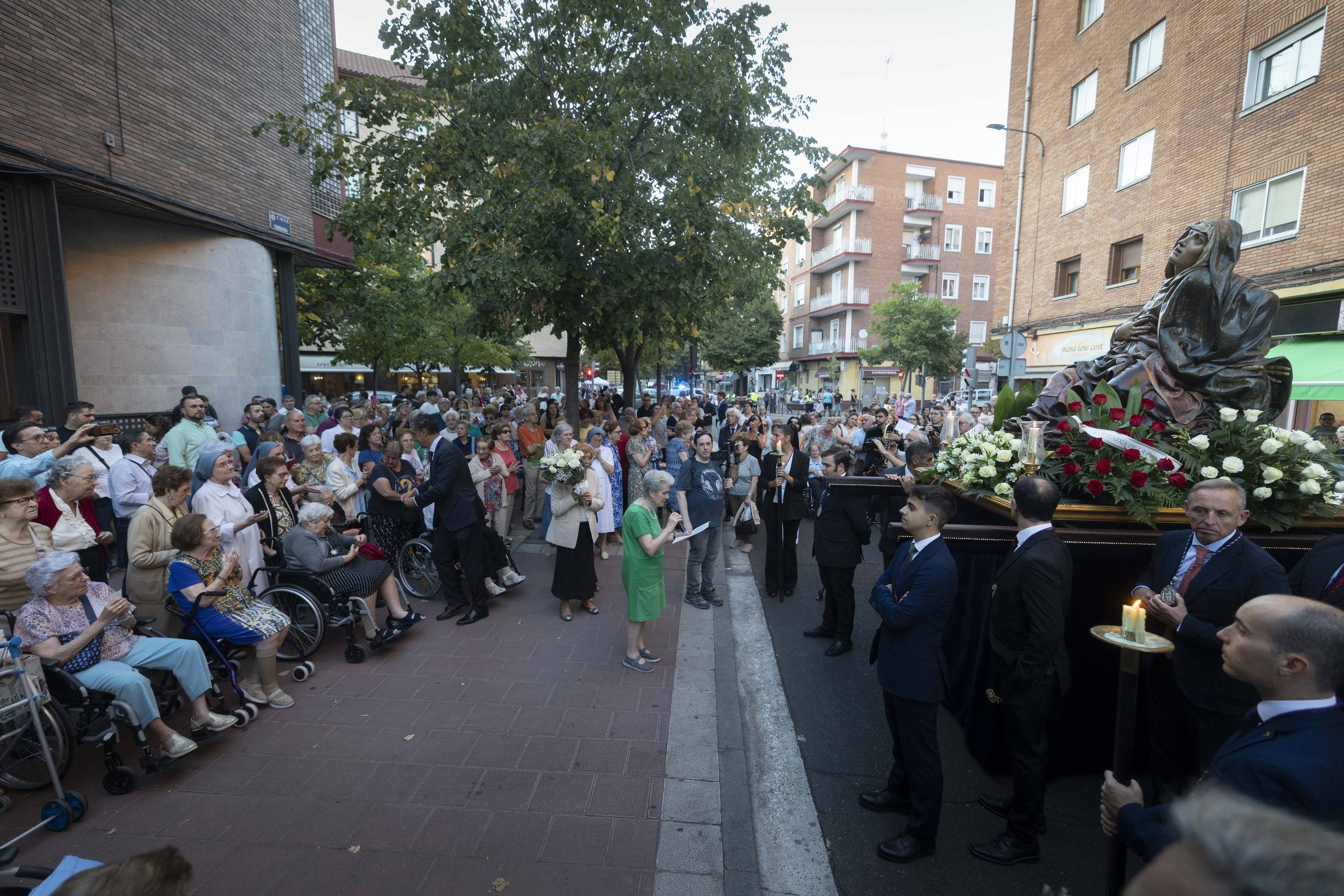 Las imágenes de la procesión de Nuestra Señora de las Angustias