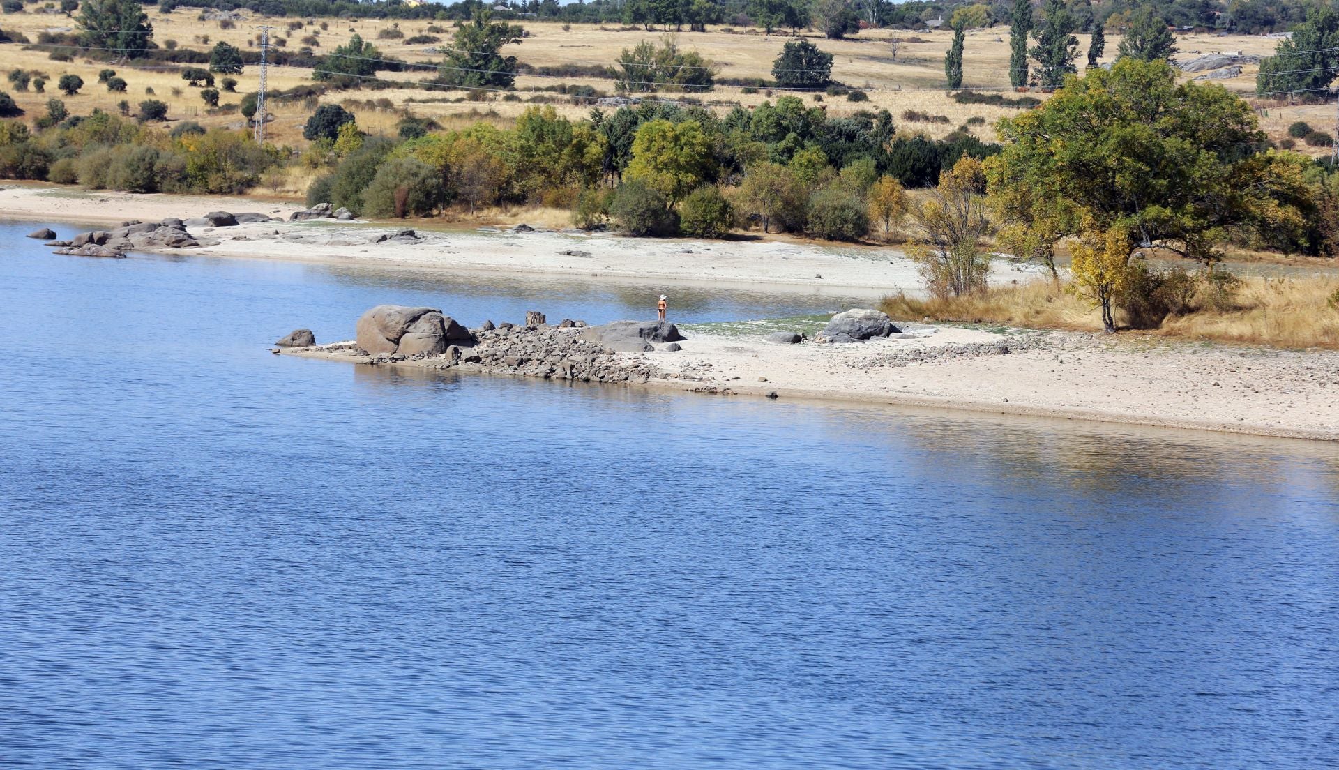 Embalse del Pontón Alto, esta semana.