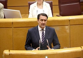 El consejero de Medio Ambiente de la Junta de Castilla y León, Juan Carlos Suárez-Quiñones.