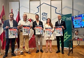 Presentación de la Copa en la sede de la Diputación de Valladolid.