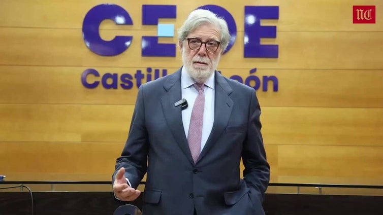 Entrevista a Santiago Aparicio, presidente de CEOE Castilla y León