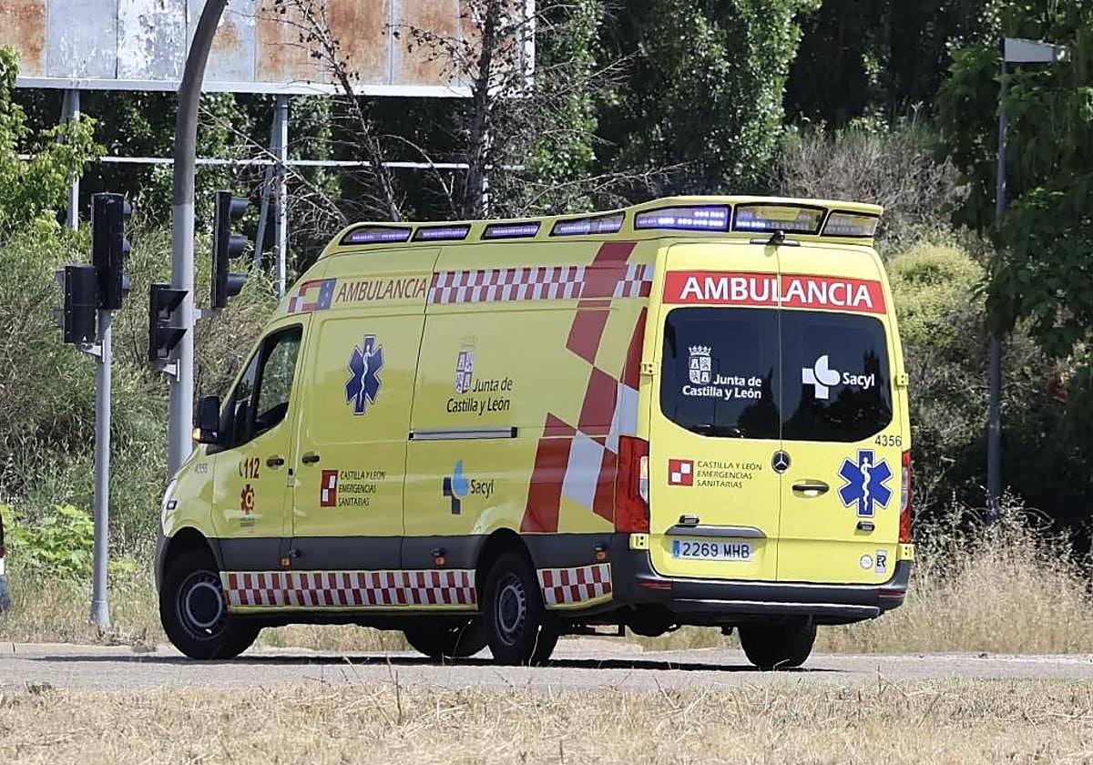 Una ambulancia en una imagen de archivo.