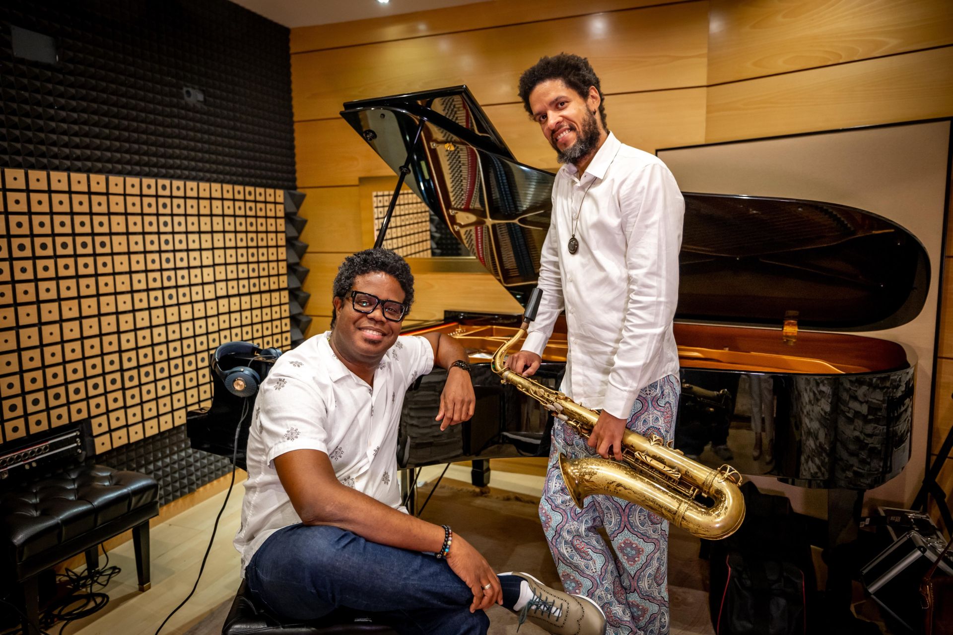 Iván 'Melon' Lewis y Ariel Bringuez.