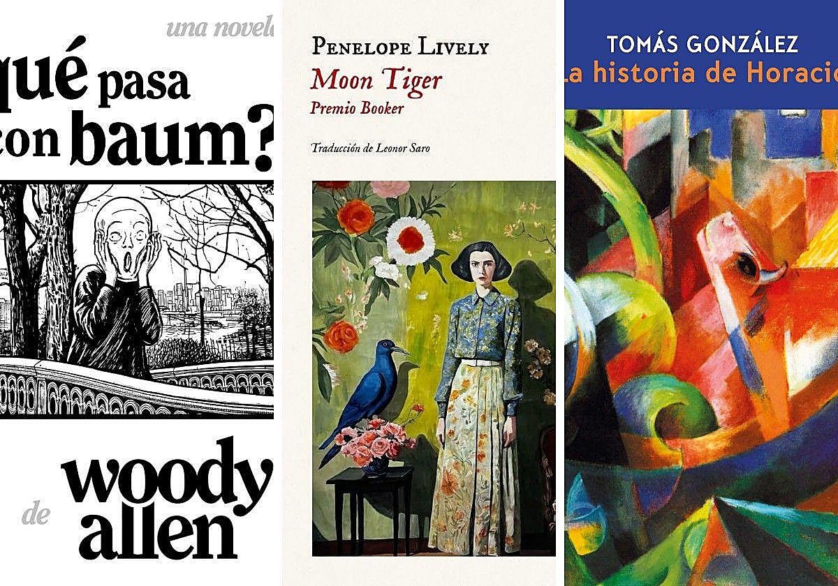 Las portadas de los libros de la semana.