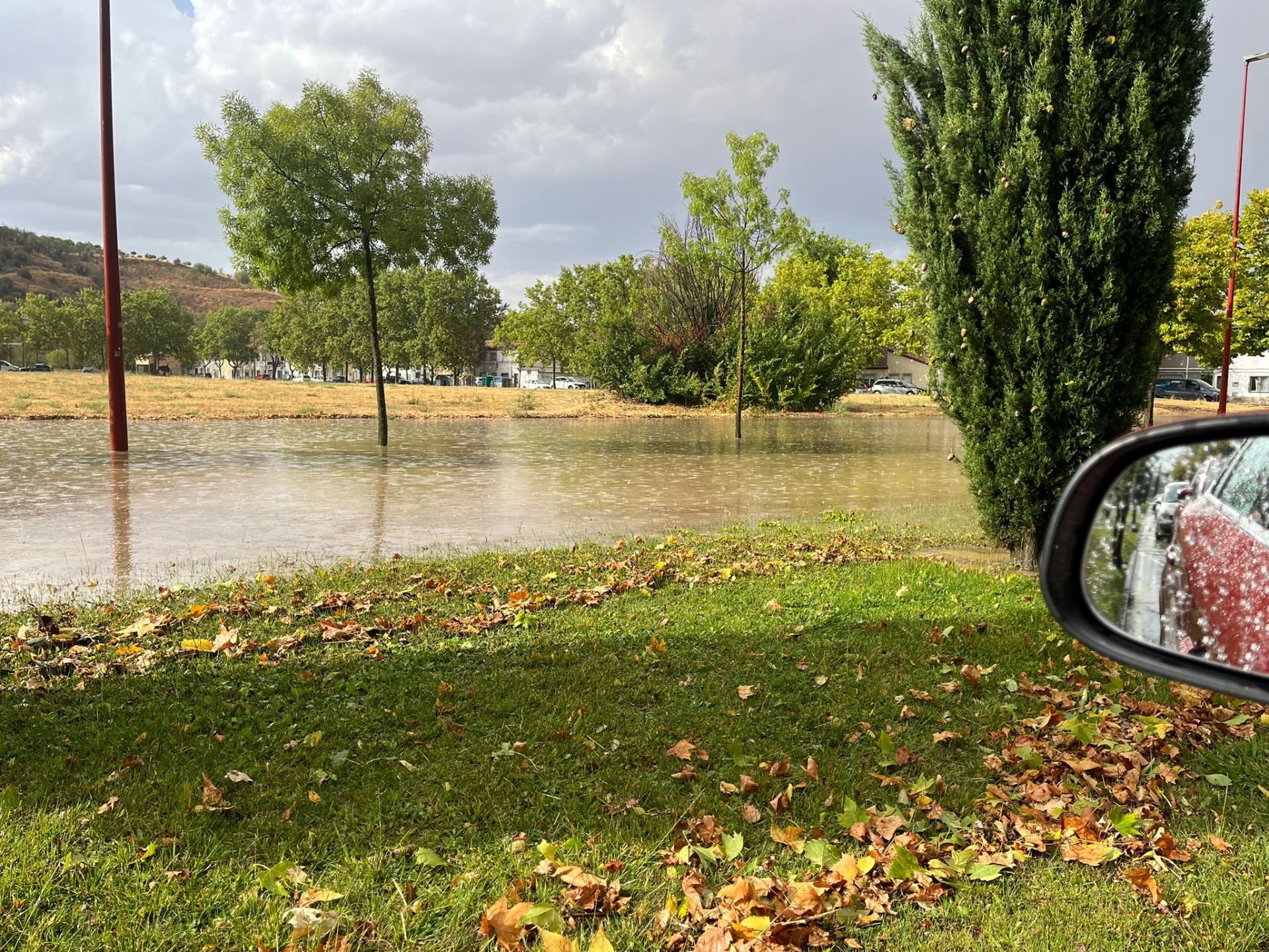 Las imágenes de la espectacular tromba de agua en Valladolid