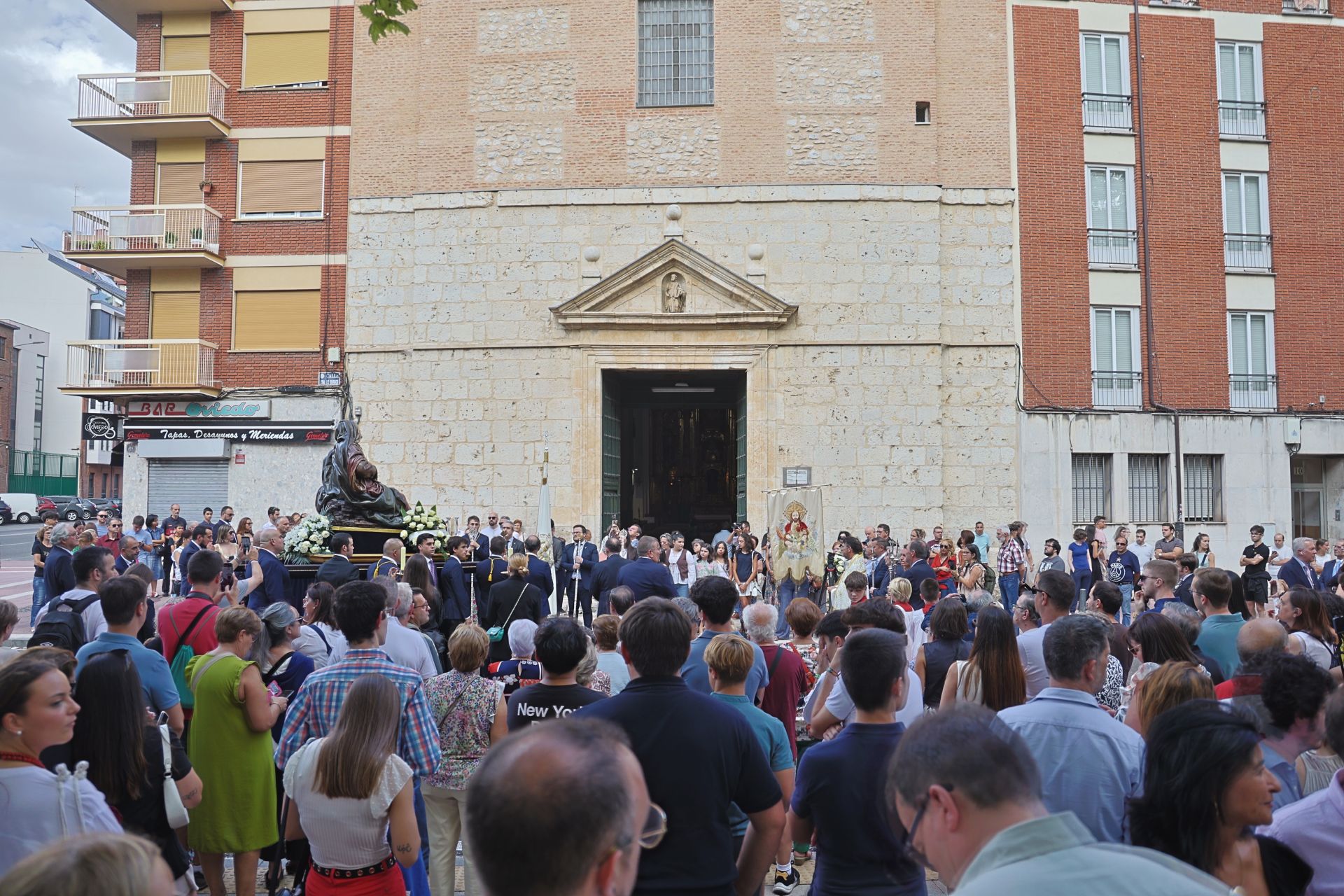 Las imágenes de la procesión de las Angustias en Valladolid