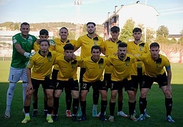 Once titular del CD Mojados que se midió al Bembibre.