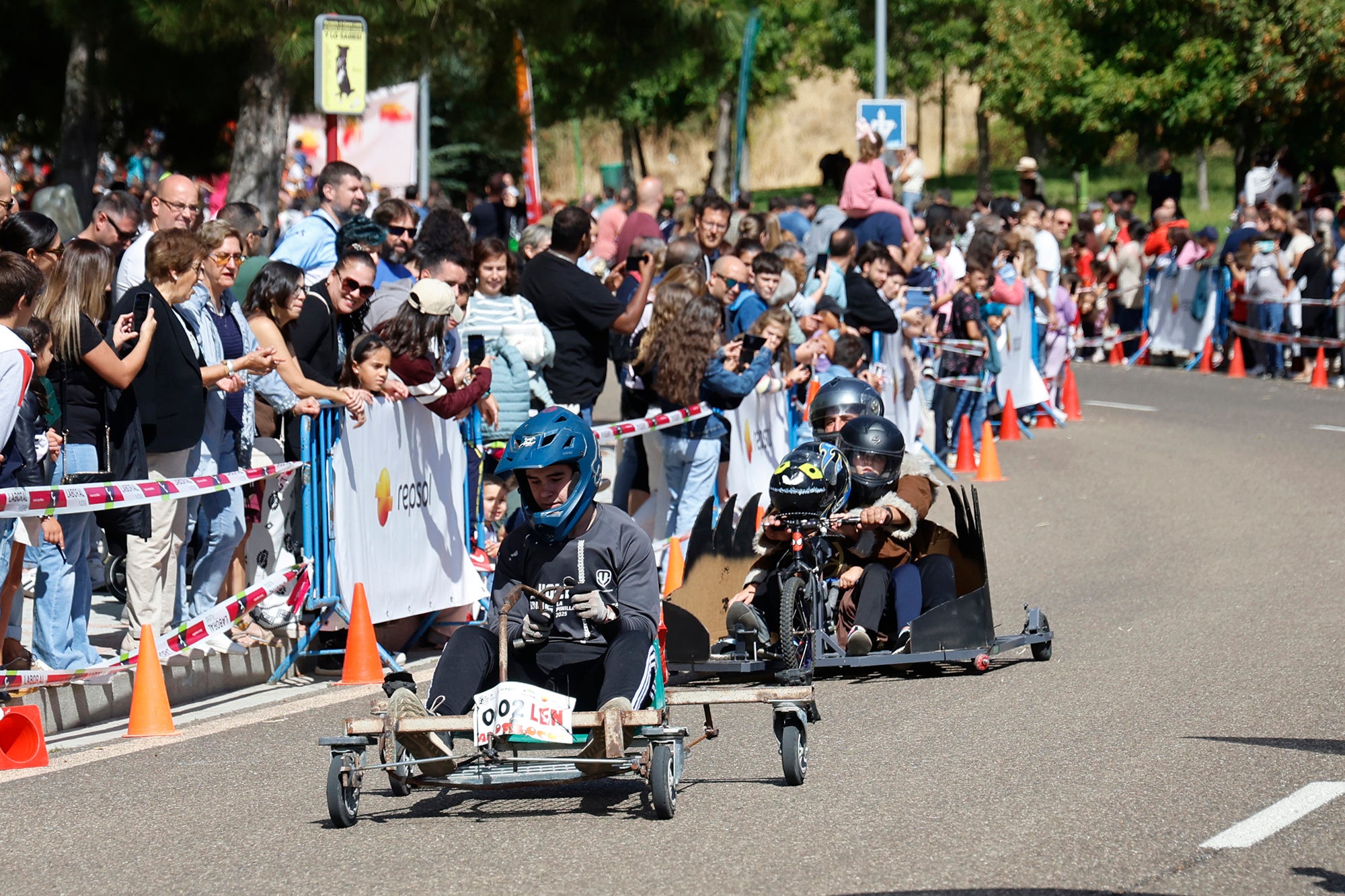 Los autos locos recorren Palencia