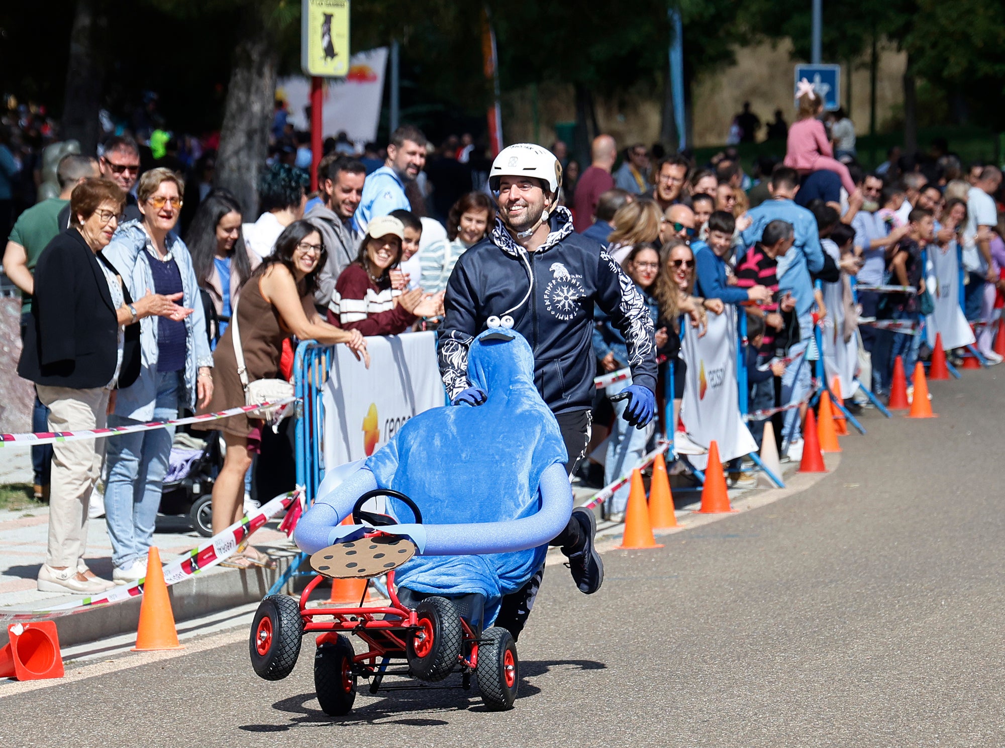 Los autos locos recorren Palencia
