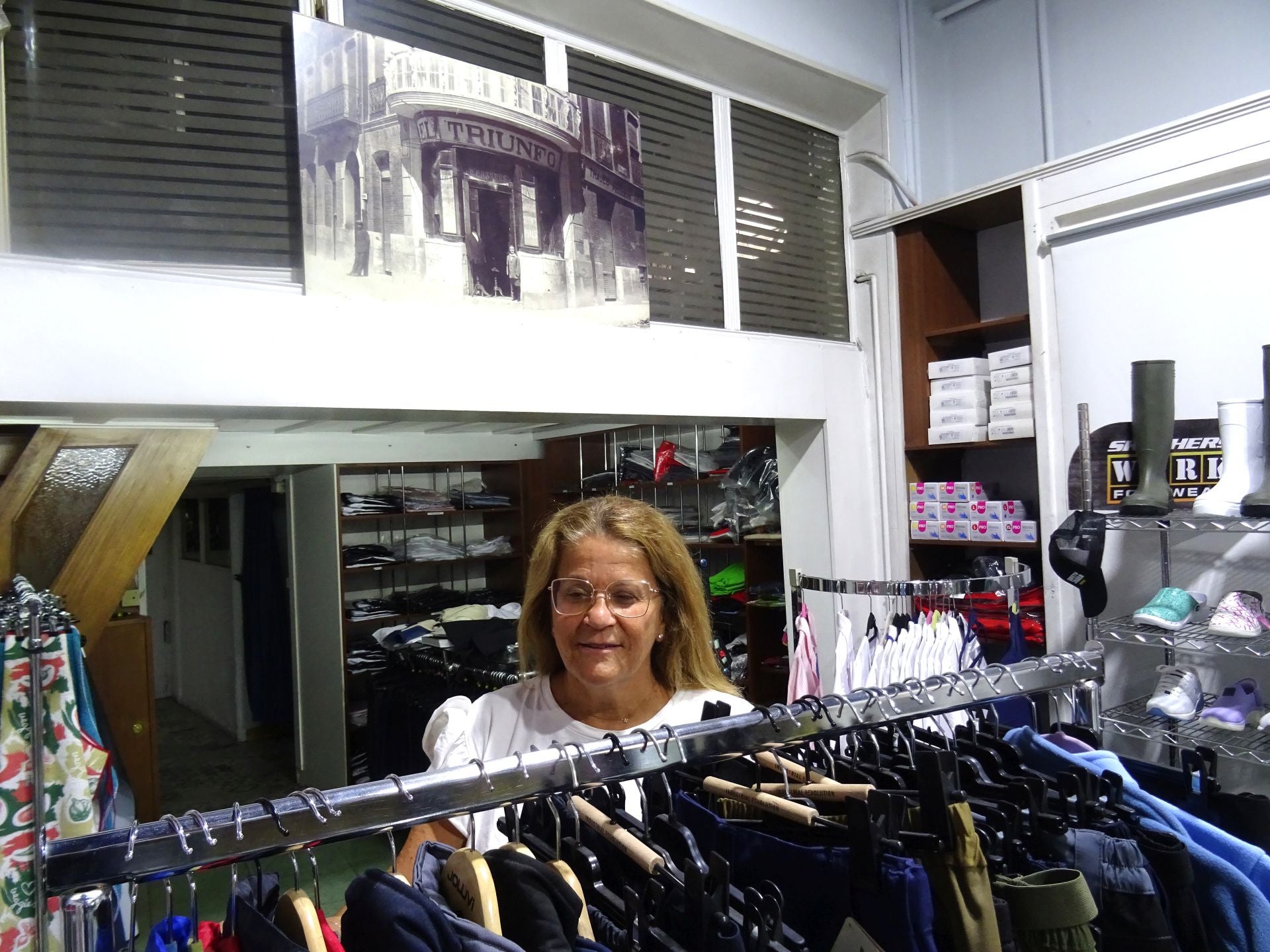 Sofía Múñoz, la responsable de El Triunfo.