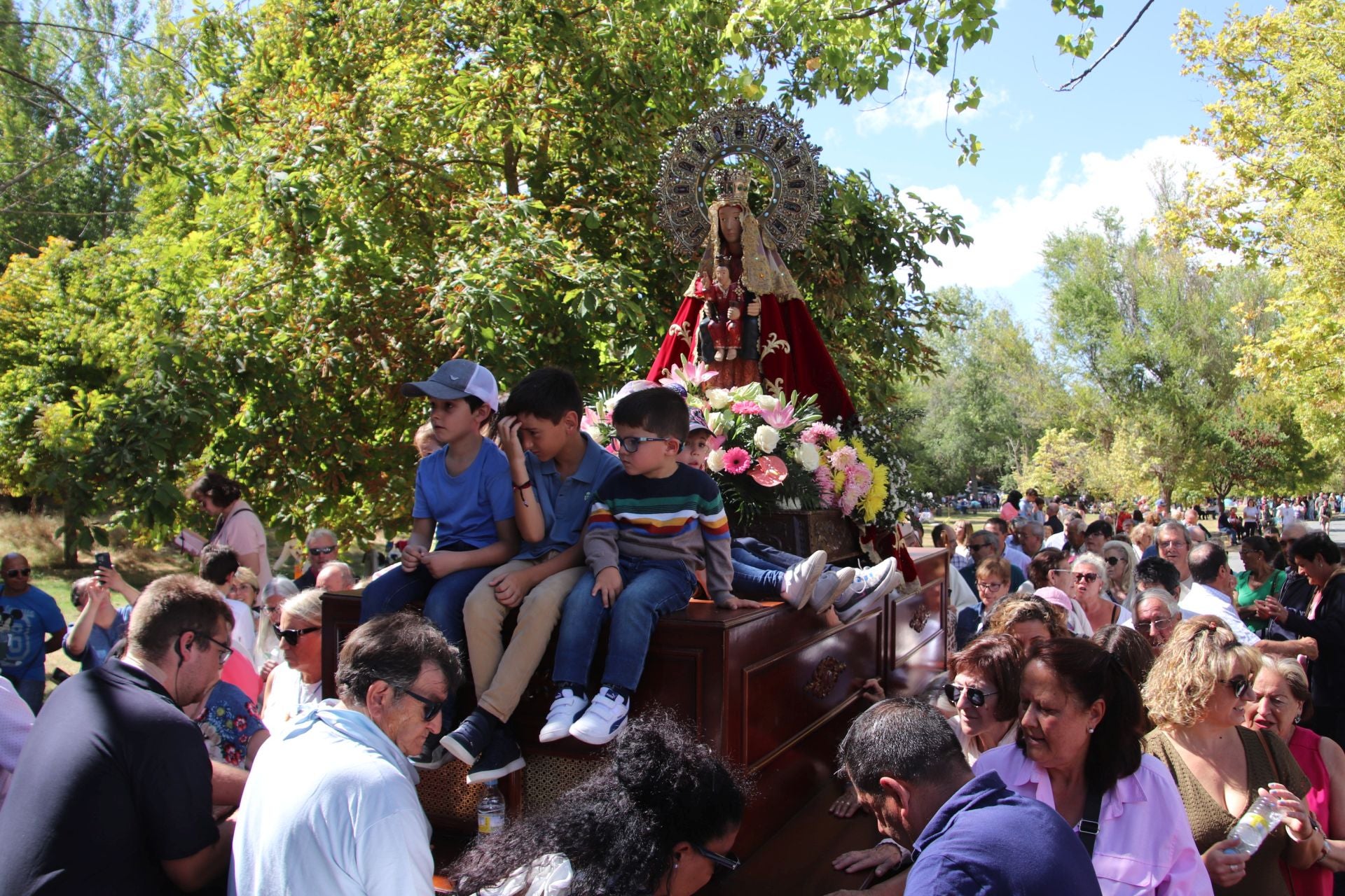 Fotos de la romería del Henar
