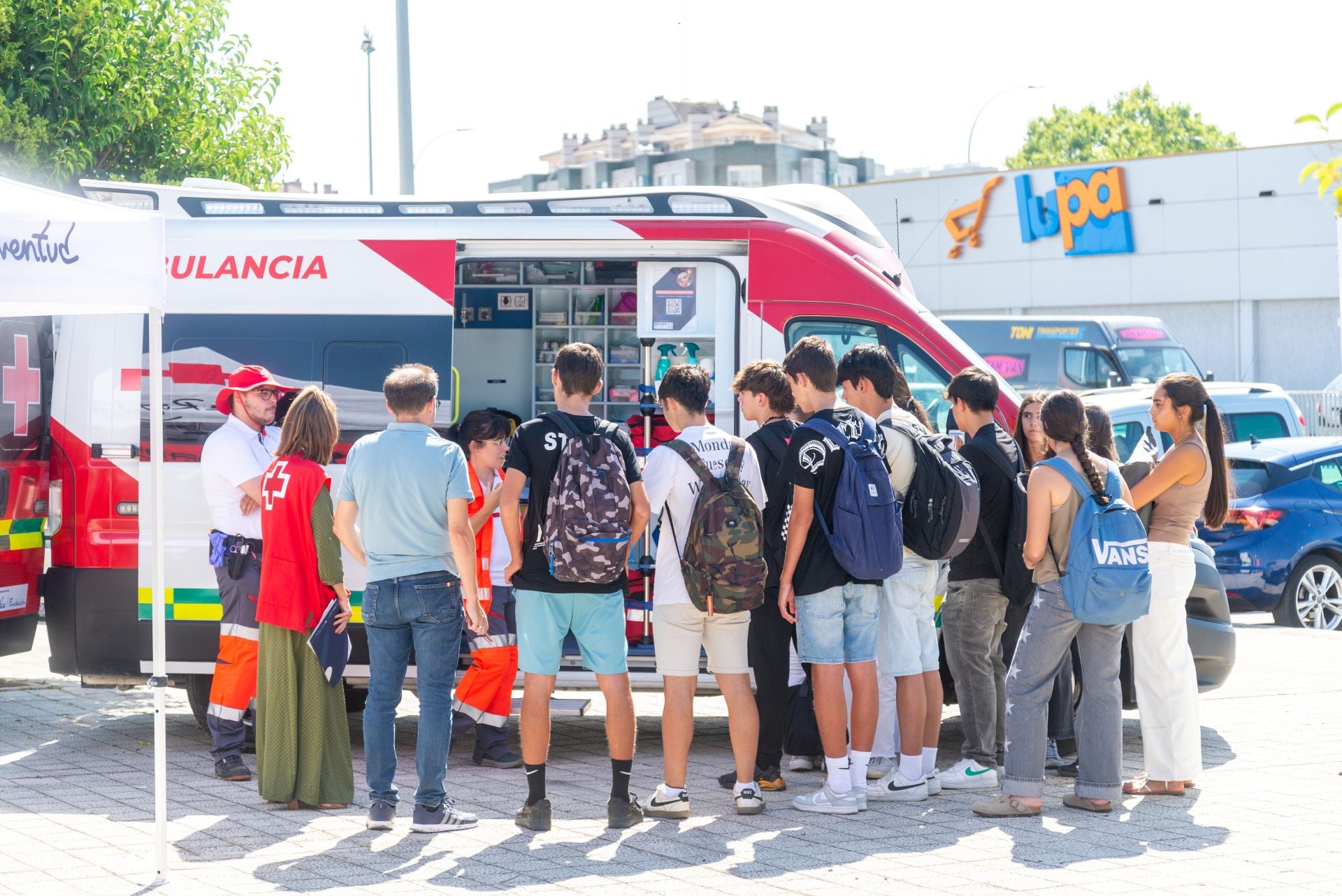 Conoce qué hace Cruz Roja Palencia y cómo es por dentro