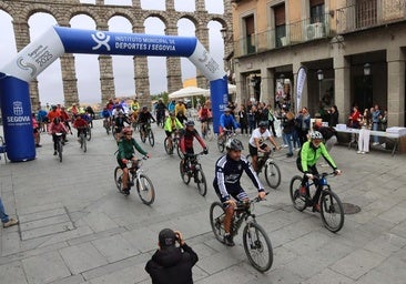 Segovia pedalea por los enfermos de Alzheimer