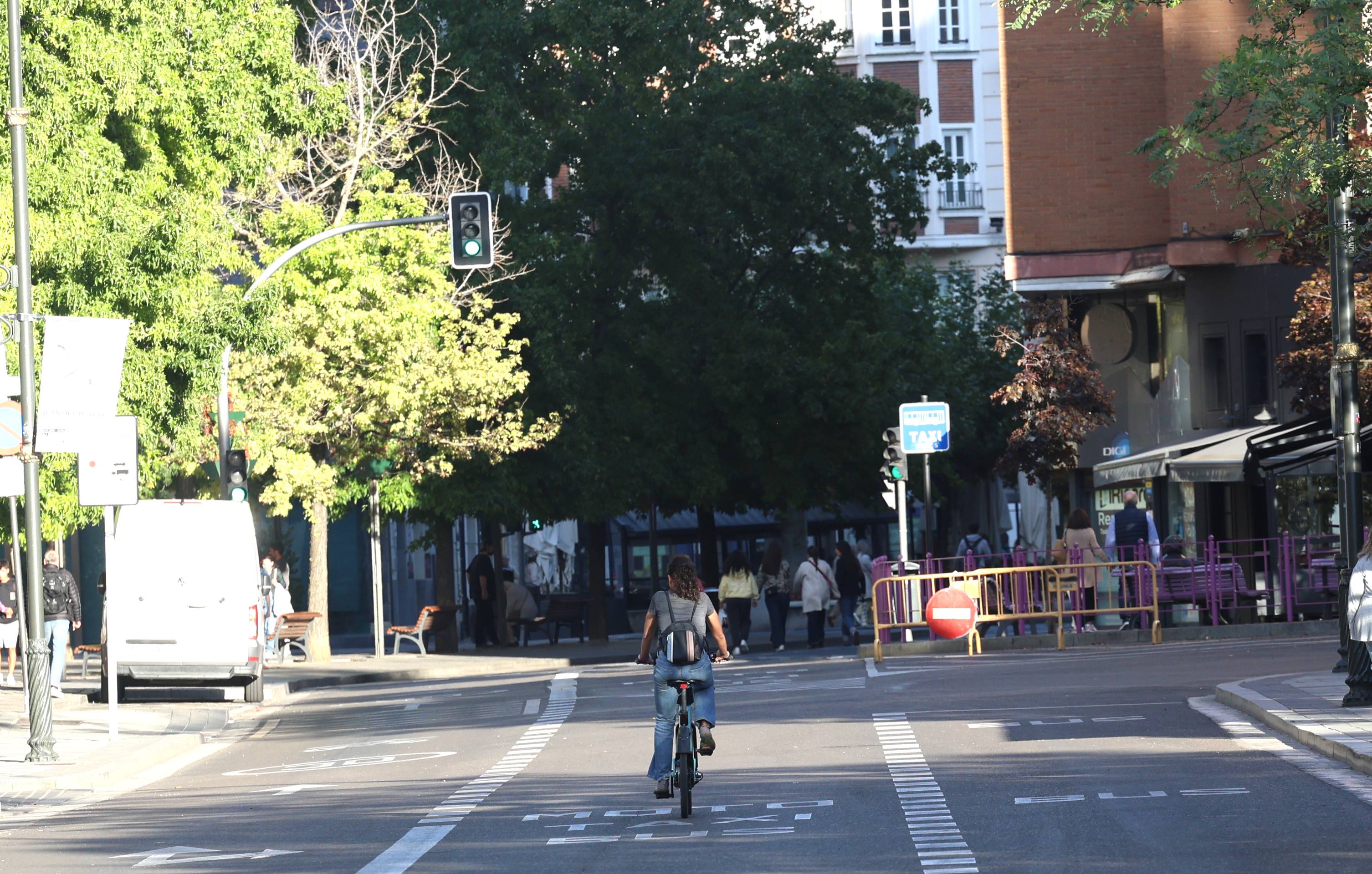 Las imágenes del Día sin Coche en Valladolid