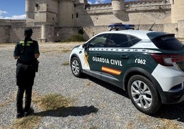 Guardia Civil, en Cuéllar.