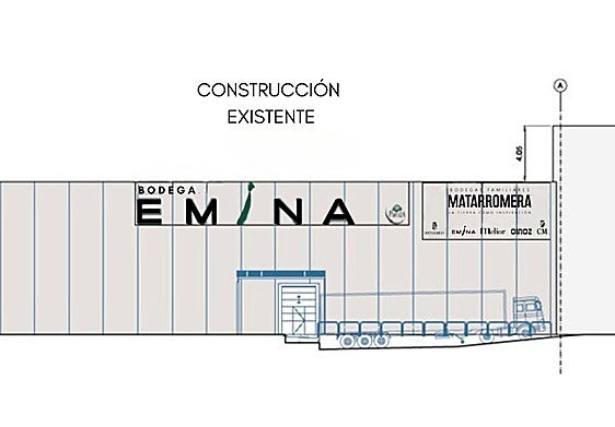 Proyecto de contrucción del centro logístico de Emina Rueda.