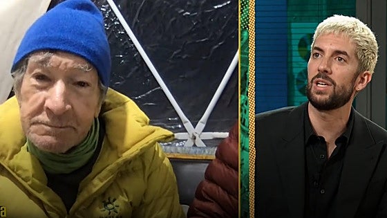 El alpinista abulense Carlos Soria pide que Broncano le busque «un buen dentista» tras romperse su prótesis en el Manaslu
