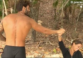 Gloria Camila e Iván González en 'Supervivientes All Stars'.