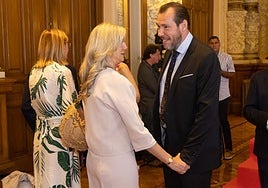 Irene Carvajal y Óscar Puente en una imagen de archivo.