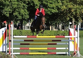 Vicente Garrido, campeón absoluto de Salto de Castilla y León 2025