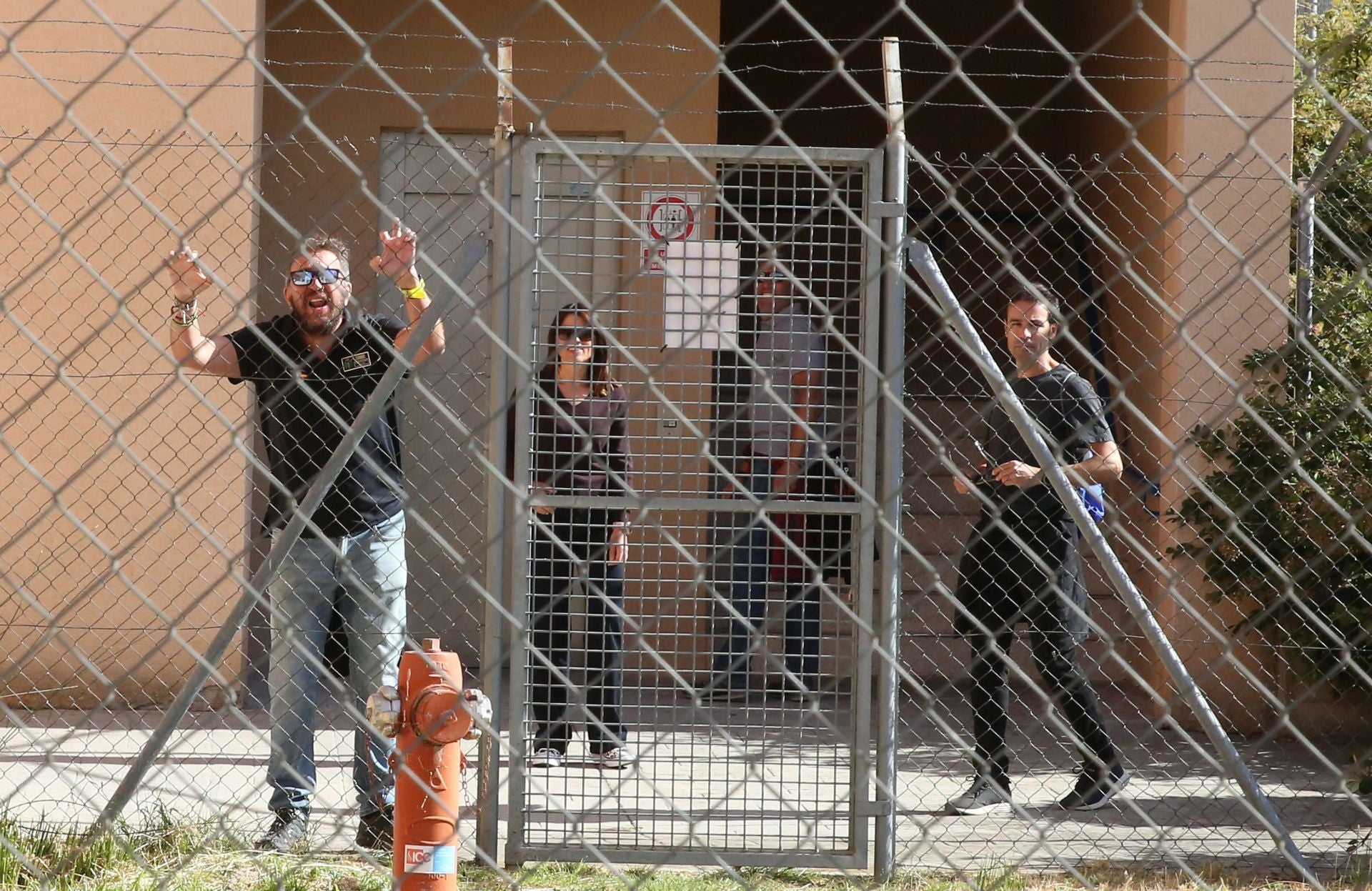 Protesta en la cárcel de Segovia contra Grande-Marlaska