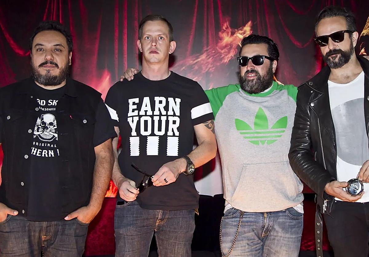 La banda mexicana Molotov.