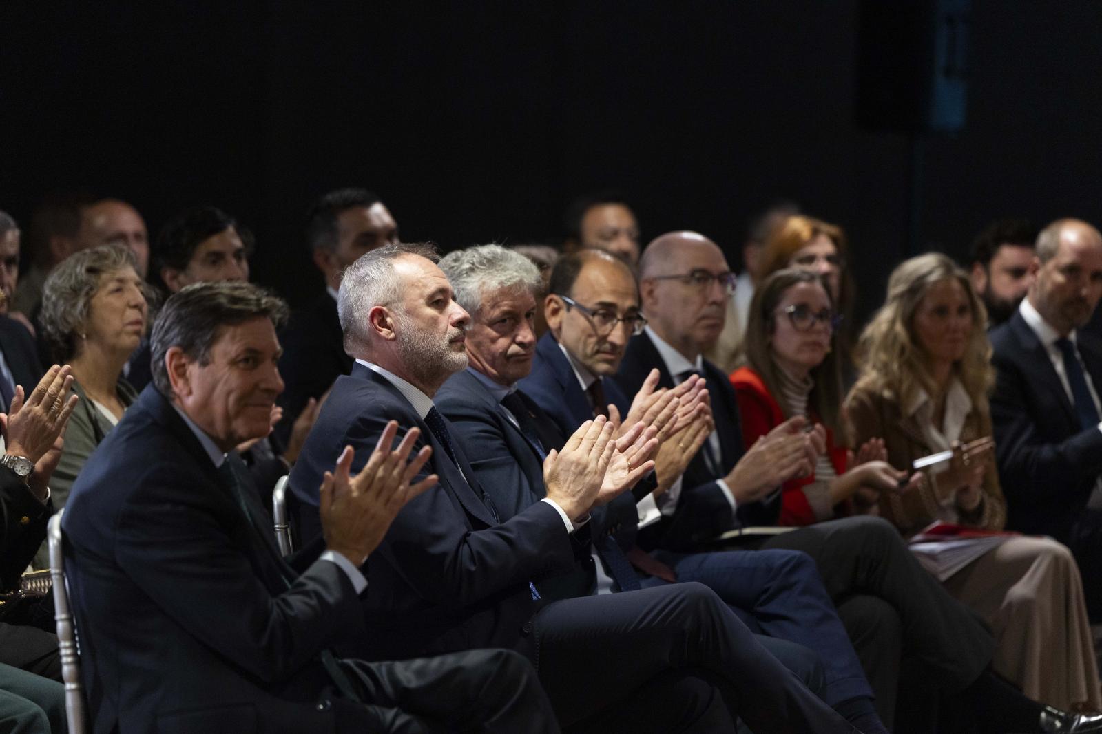 Asistentes al Foro Santander &#039;Visión empresarial, estrategia y futuro&#039;