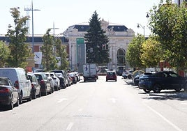 Calle Estación del Norte, junto al hospital Campo Grande.