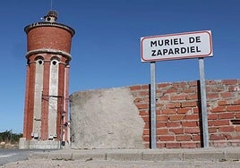 Entrada a la localidad de Muriel de Zapardiel.