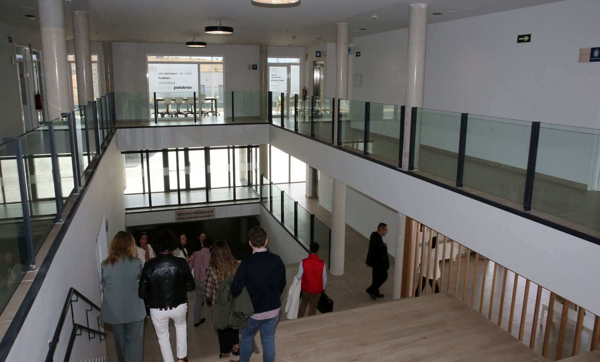 La inauguración del colegio de las Concepcionistas, en imágenes