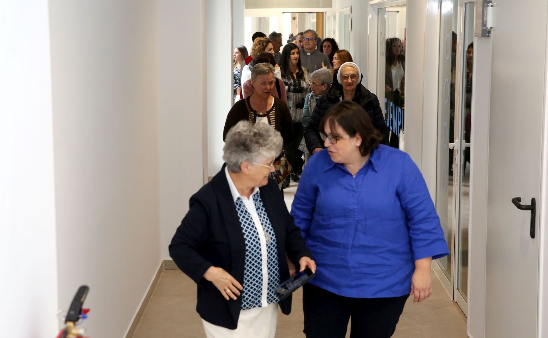 La inauguración del colegio de las Concepcionistas, en imágenes