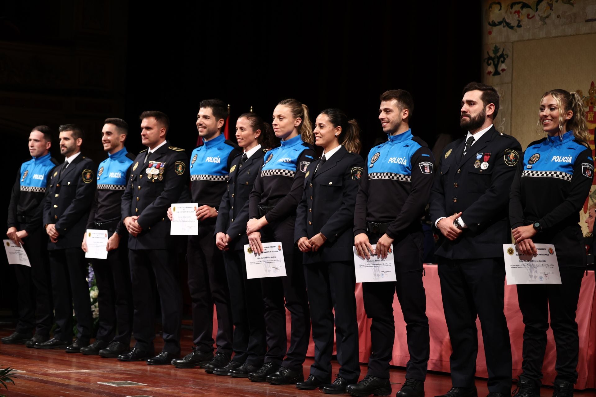 Las imágenes del Día de la Policía Local en Valladolid