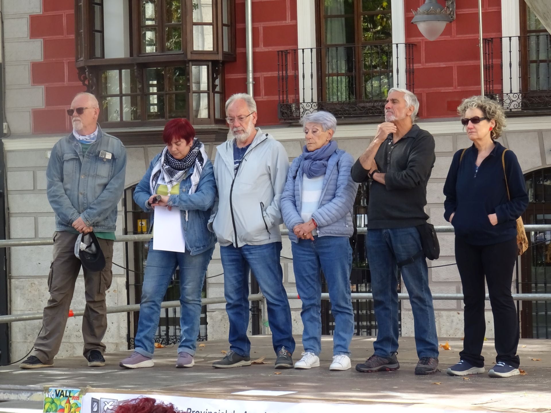 Día de los vecinos en la Plaza de la Universidad de Valladolid