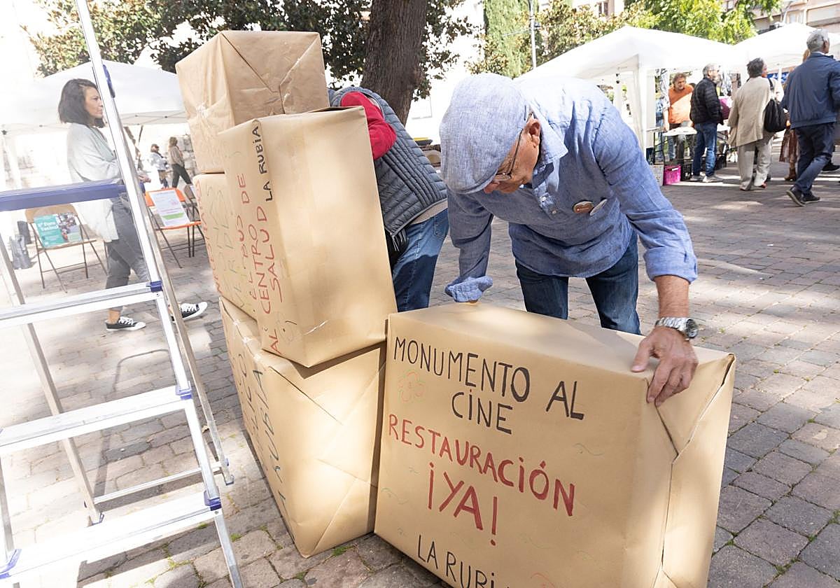 Día de los vecinos en la Plaza de la Universidad de Valladolid
