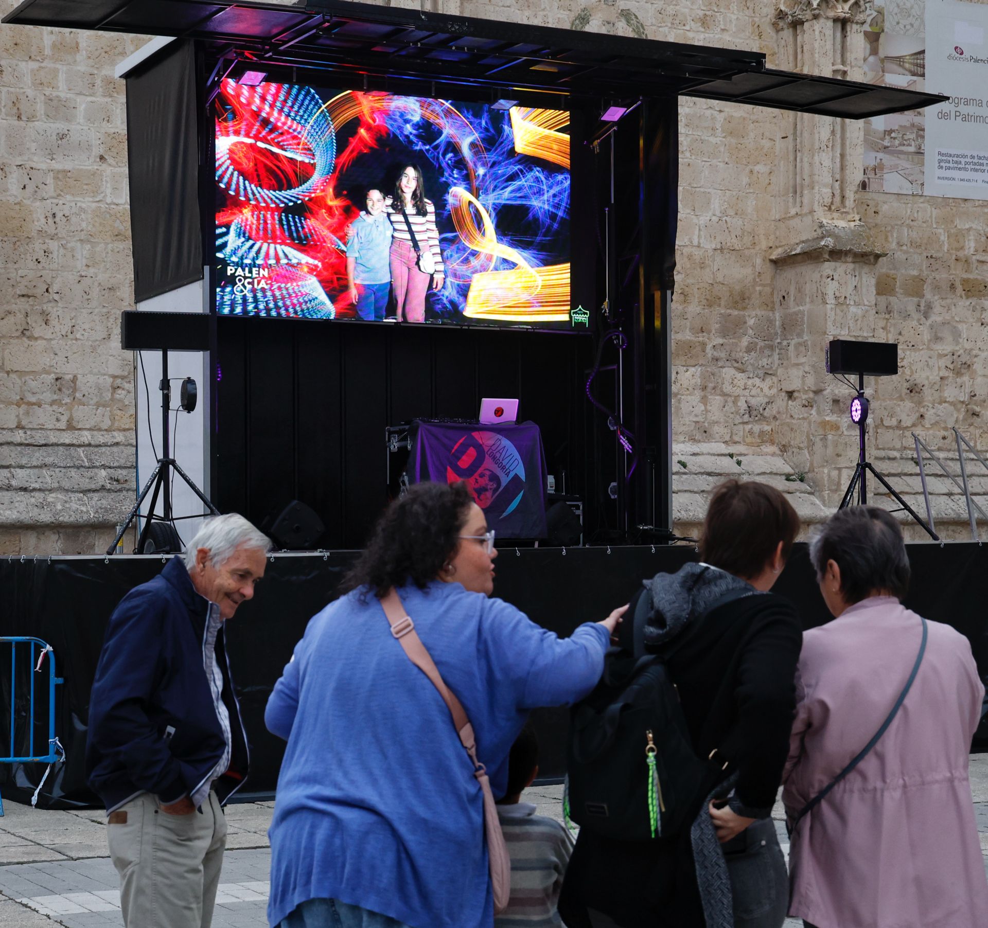 Pintura de luz de Palencia como recuerdo