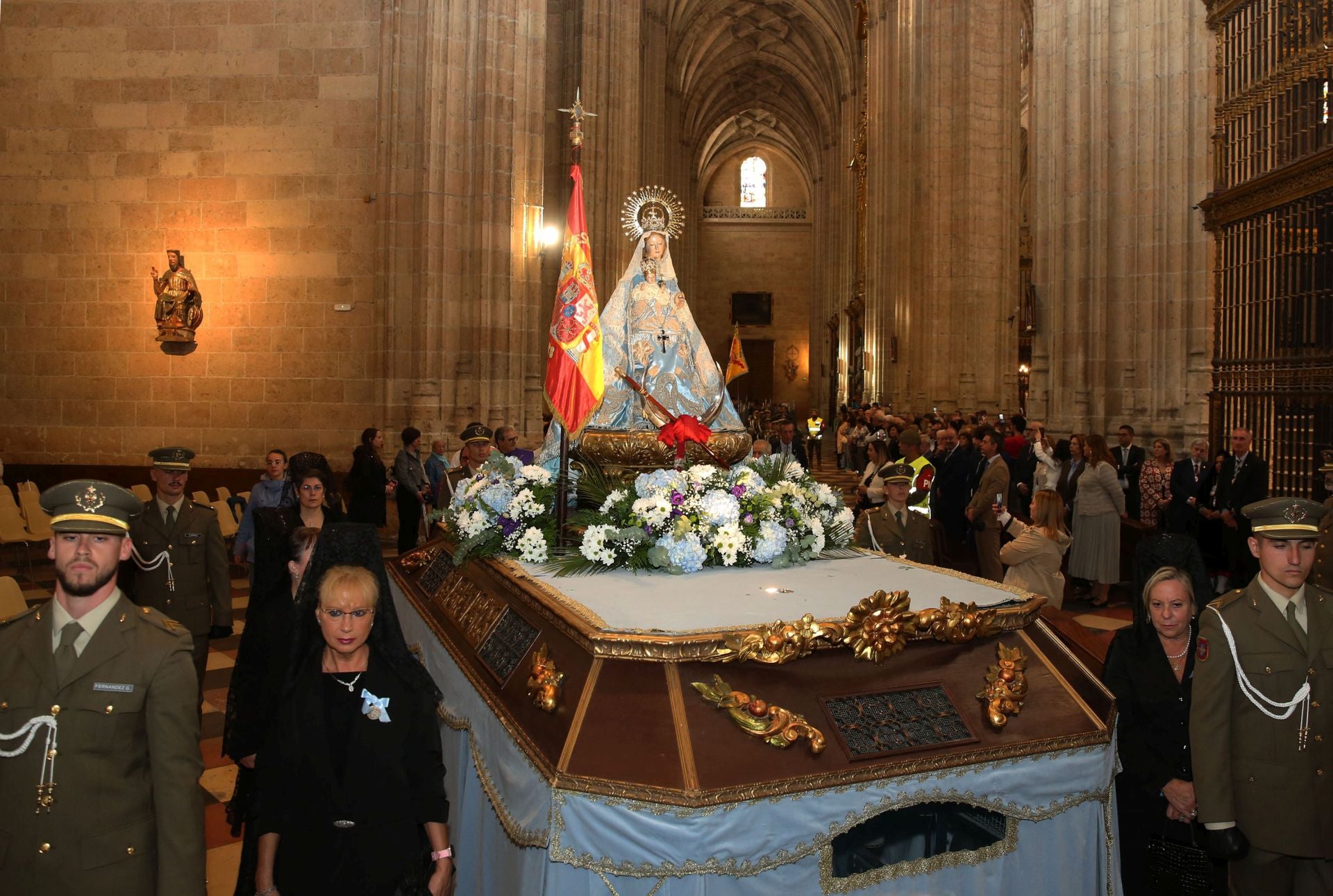 La despedida a la Fuencisla, en imágenes