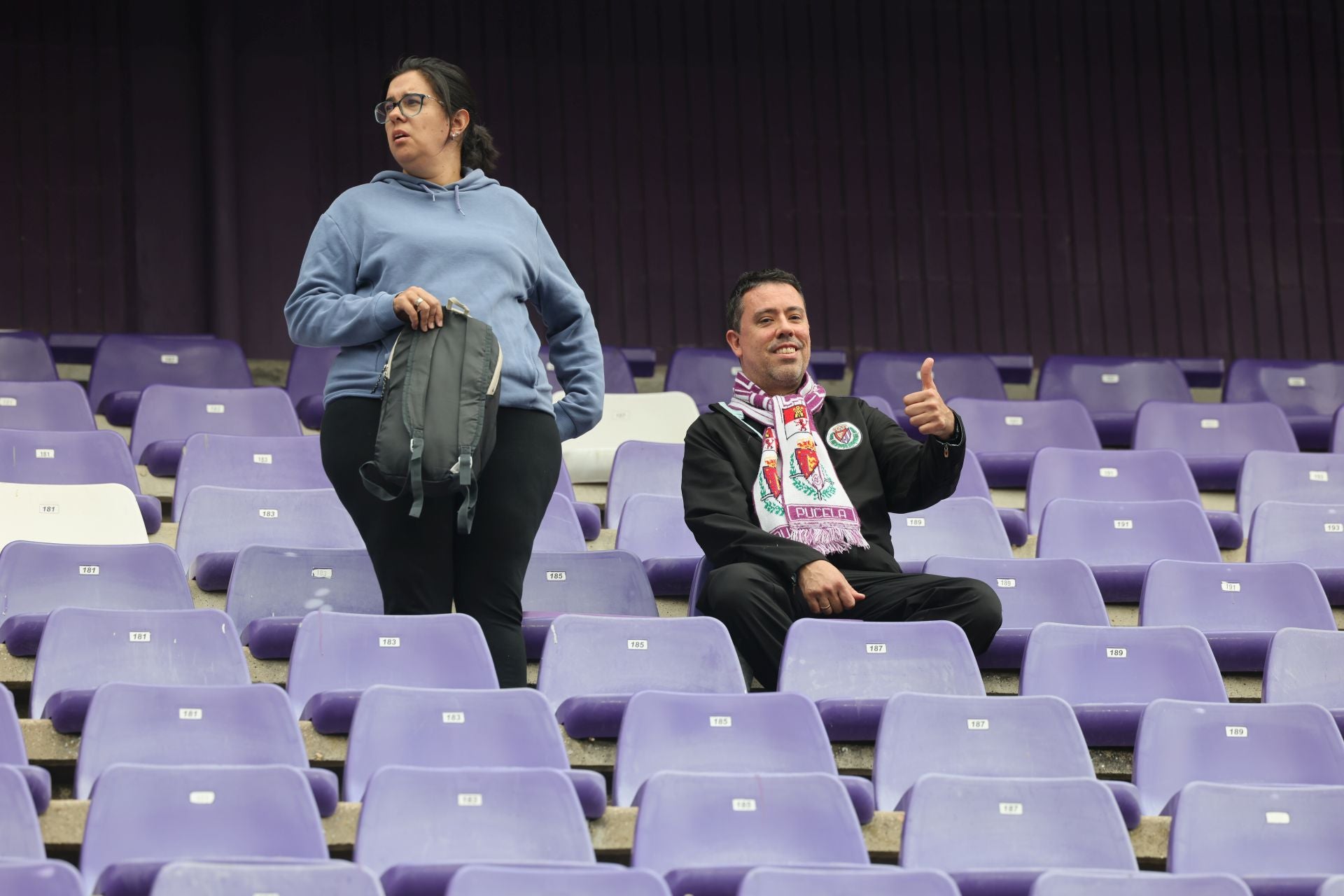 Búscate en la grada del Real Valladolid-Cultural Leonesa 2/4