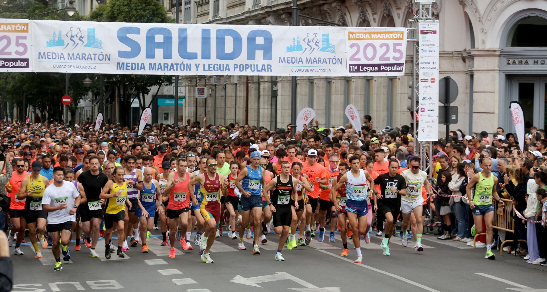Las fotos de la Media Maratón de Valladolid 2025 (1/2)