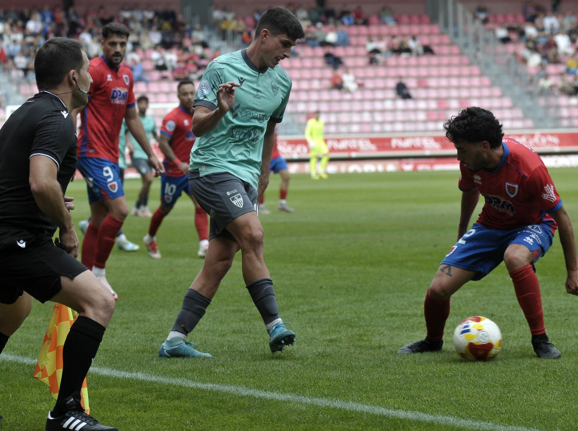 La derrota de la Segoviana en Soria, en imágenes