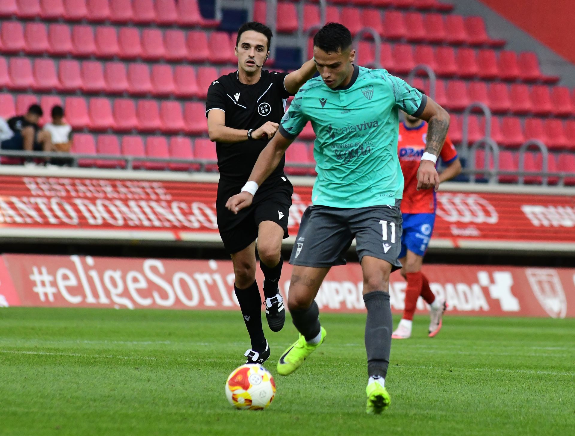 La derrota de la Segoviana en Soria, en imágenes