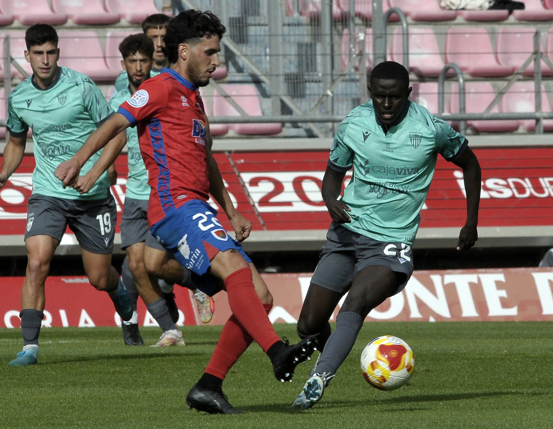 La derrota de la Segoviana en Soria, en imágenes