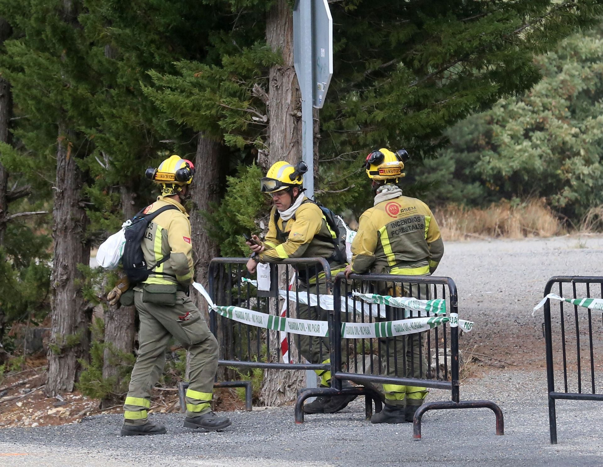 El incendio en el nordeste, en imágenes